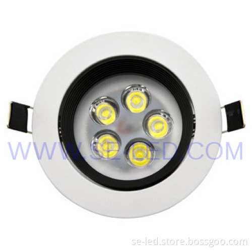5W Anti-Dazzle Recessed LED Ceiling Light